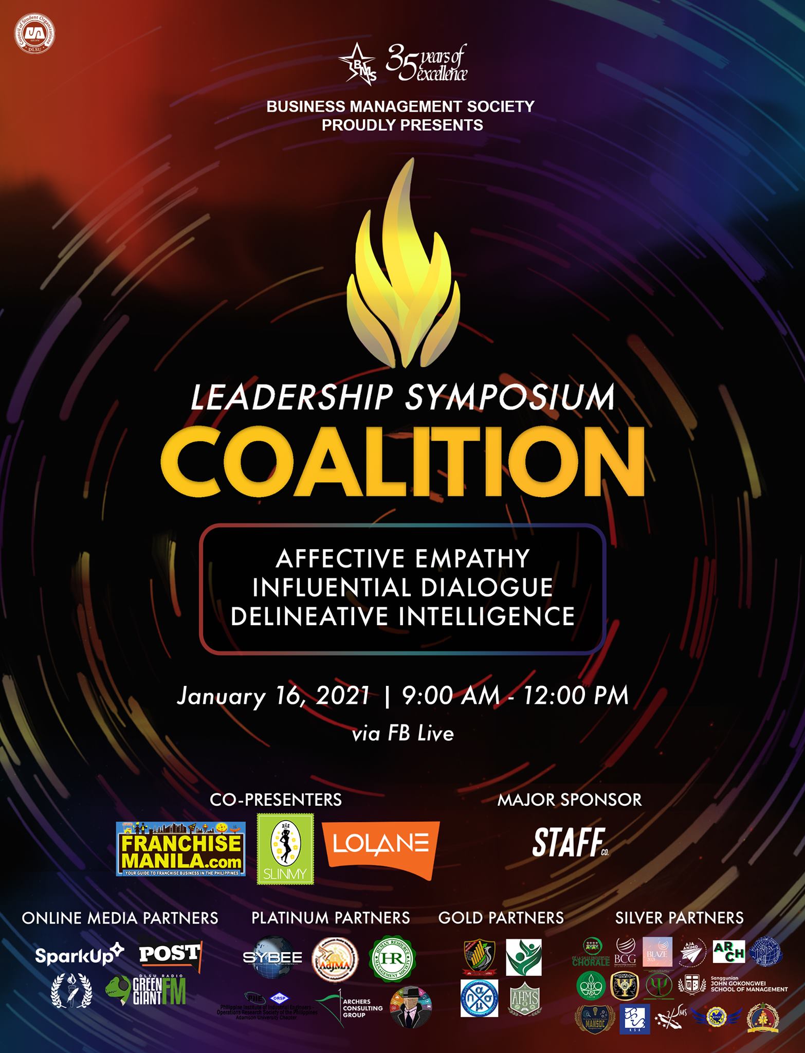 Read more about the article Talakayang tungo sa pagiging mahusay na lider, itinampok sa Leadership Symposium: Coalition