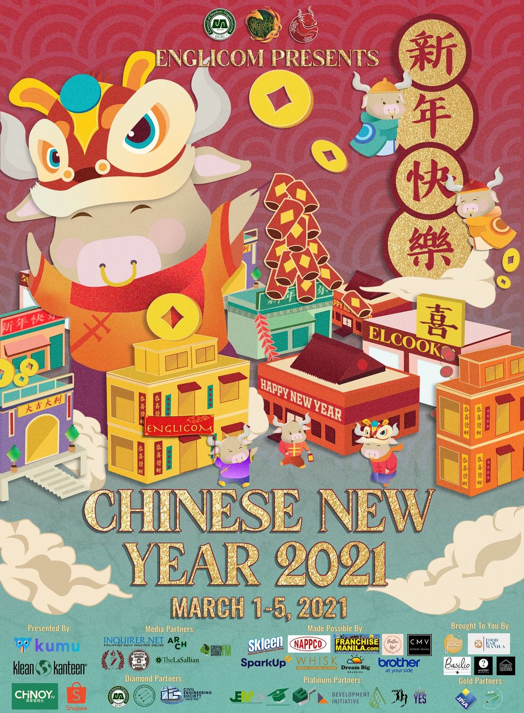 Makabagong pagsalubong sa Chinese New Year 2021, inihandog ng Englicom