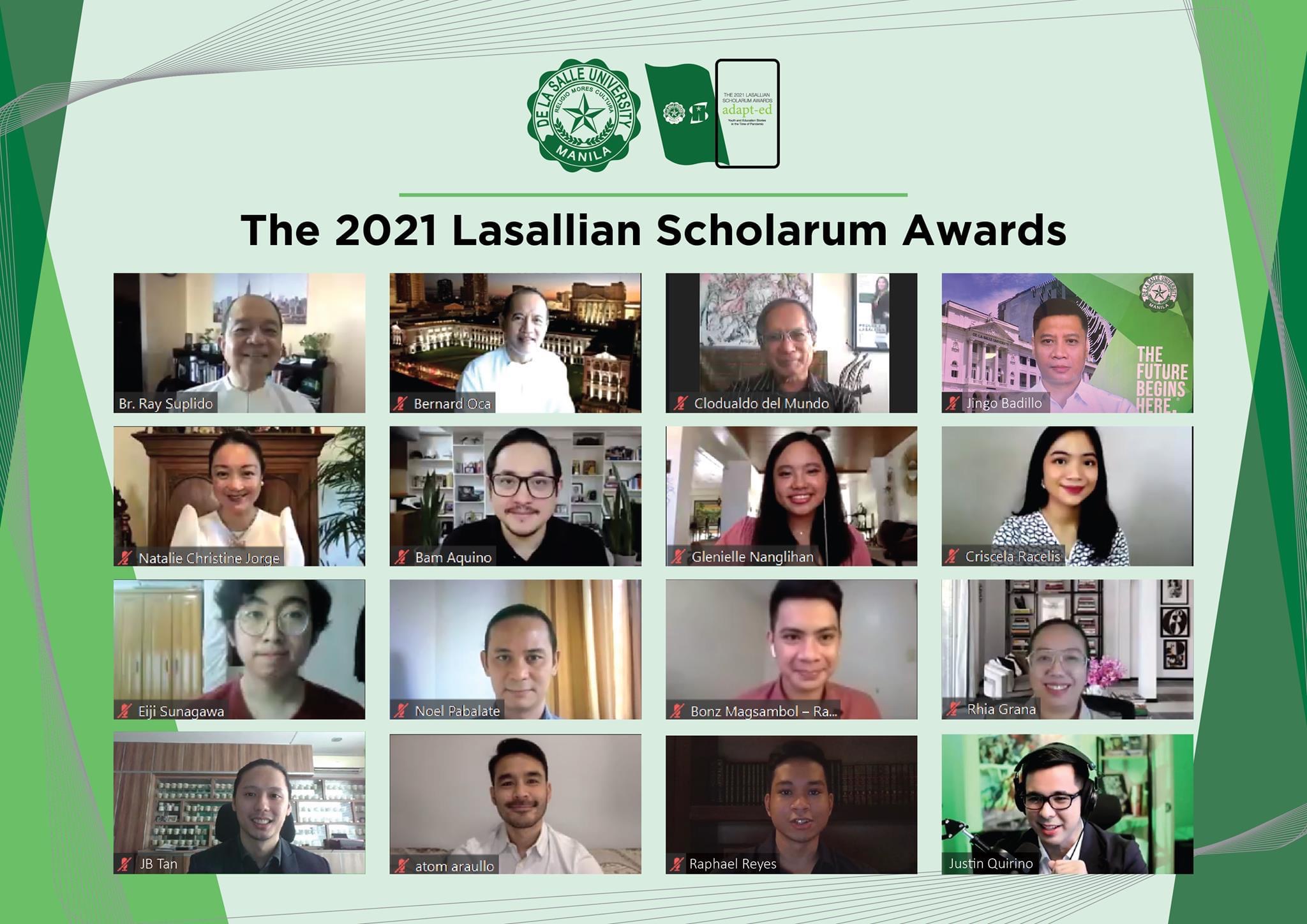 2021 Lasallian Scholarum Awards, pinasinayaan ng Pamantasang De La Salle