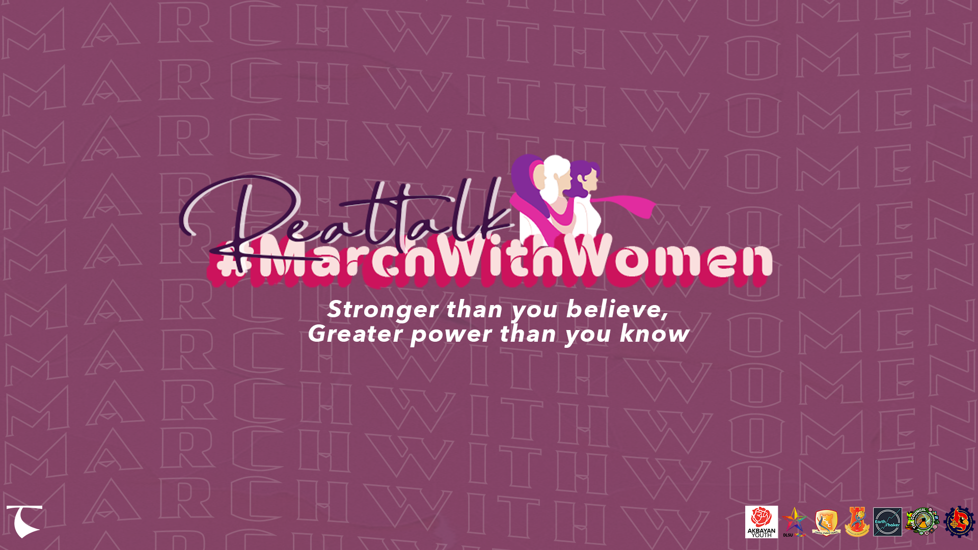 March with Women: Kolektibong pagkilos tungo sa pagsulong ng karapatang pangkababaihan