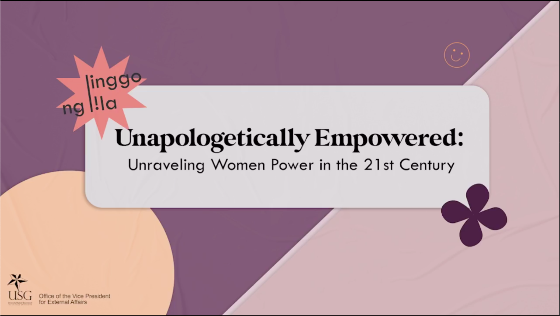 Read more about the article Women empowerment, isinulong ng DLSU USG para sa Linggo ng Lila