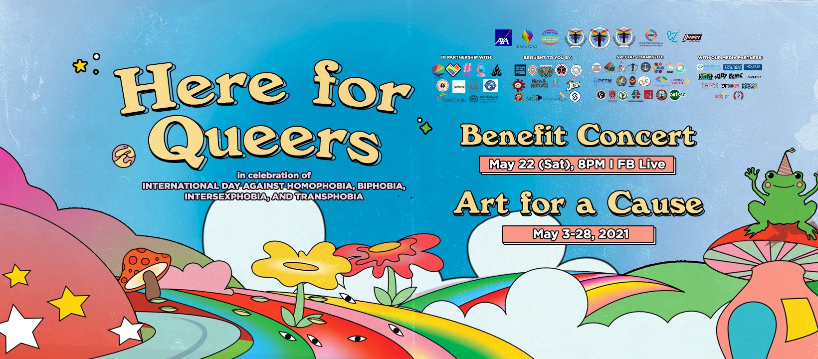 Here For Queers: Paglaladlad ng bahaghari