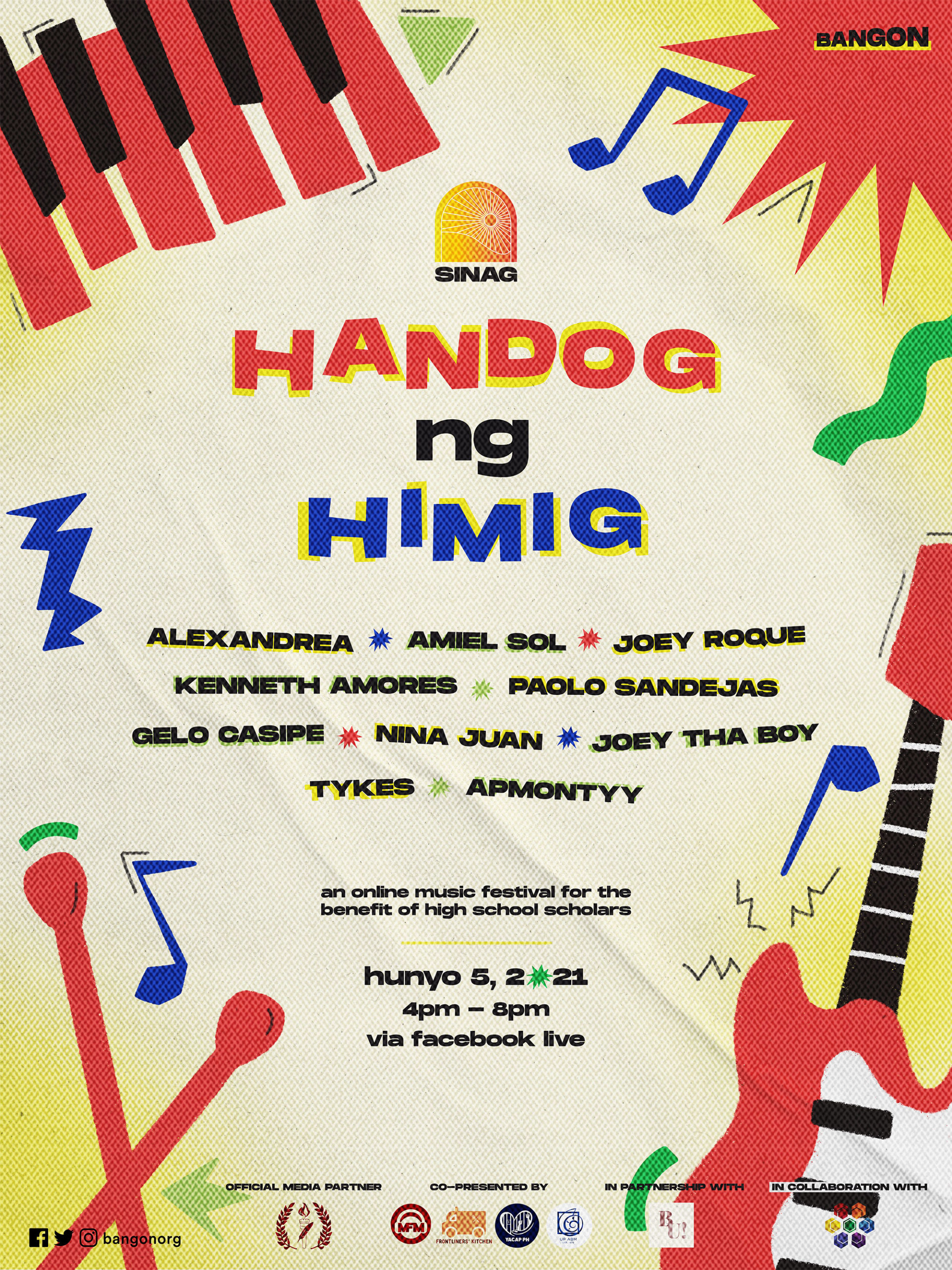 SINAG: Liwanag sa likod ng sining at musika