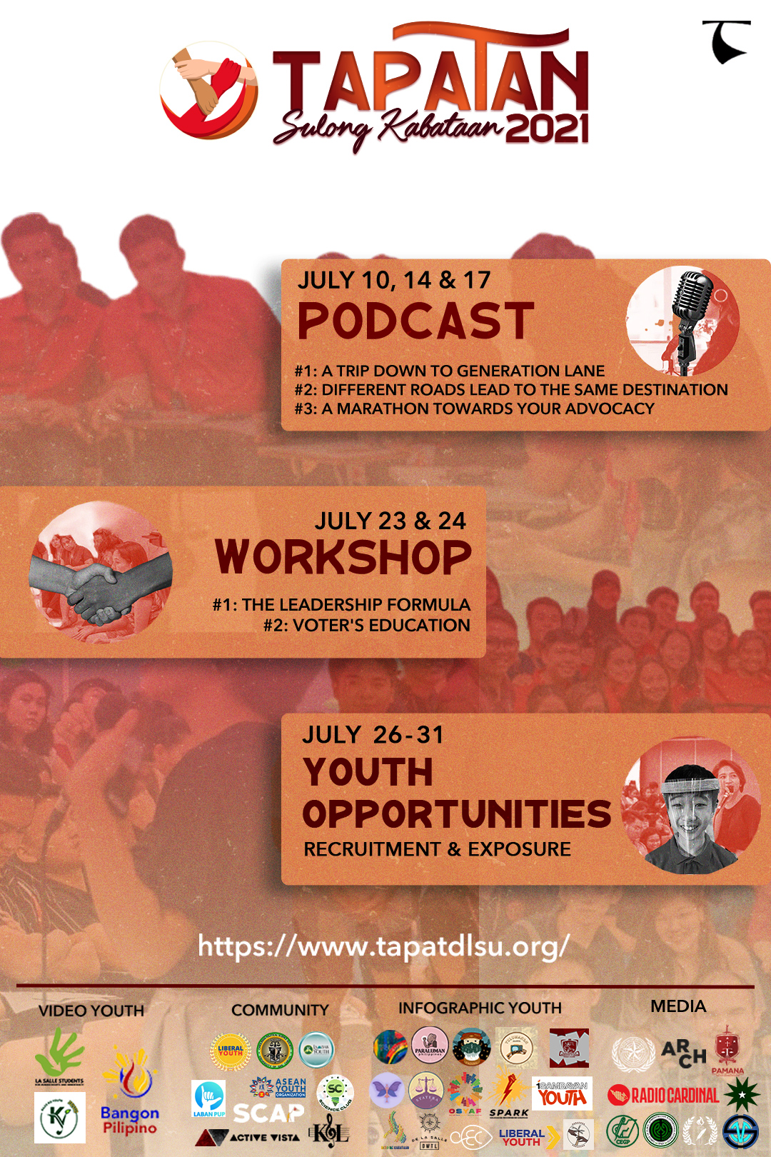 Tapatan 2021: Sulong, Kabataan!