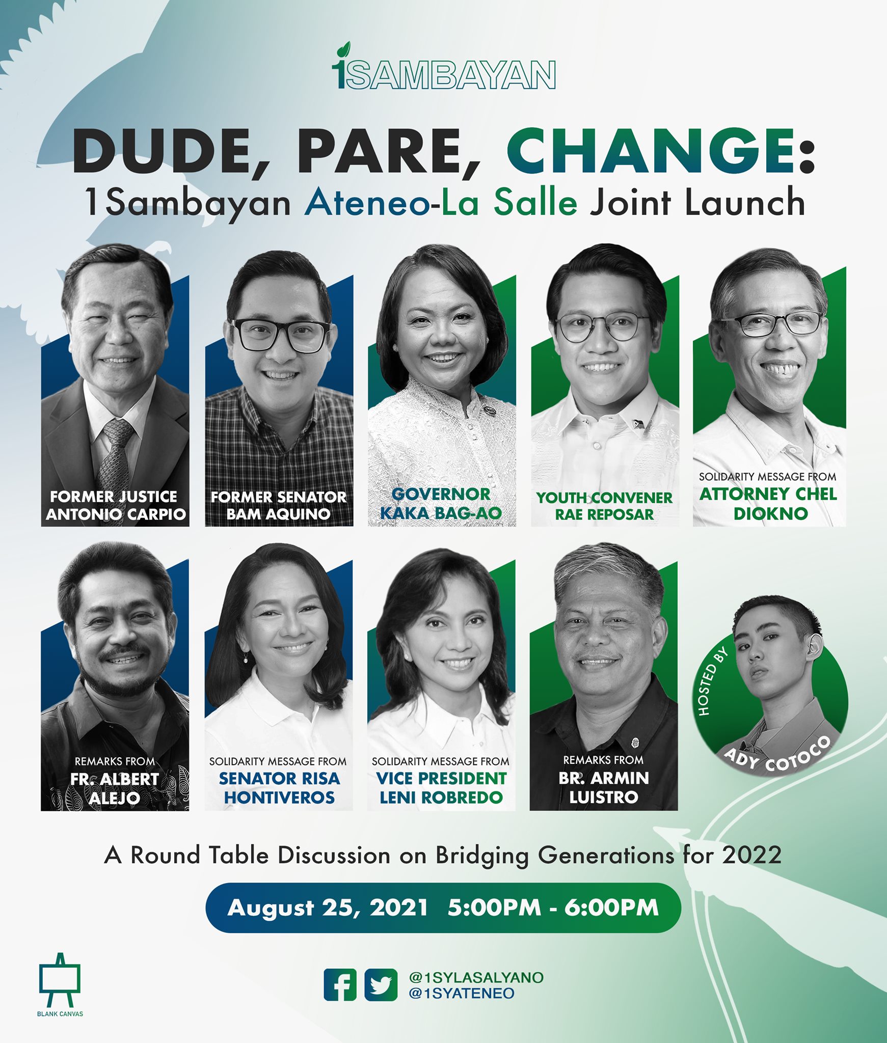 Read more about the article Dude, Pare, Change: Programa sa pagkakaisa ng Ateneo at La Salle para sa Halalan 2022, inilunsad