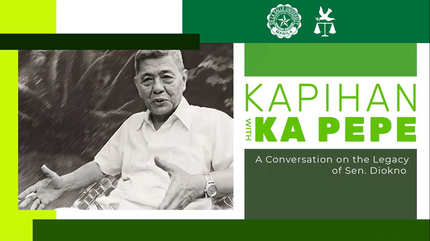 Read more about the article Legasiya ni dating Senador Diokno sa pagtataguyod ng karapatang pantao sa Pilipinas, tinalakay sa Kapihan with Ka Pepe