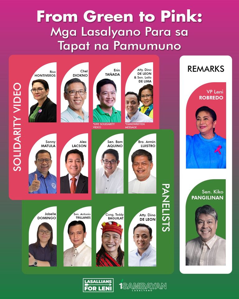 Read more about the article Tapat na pamumuno, binigyang-halaga ng Lasallians for Leni