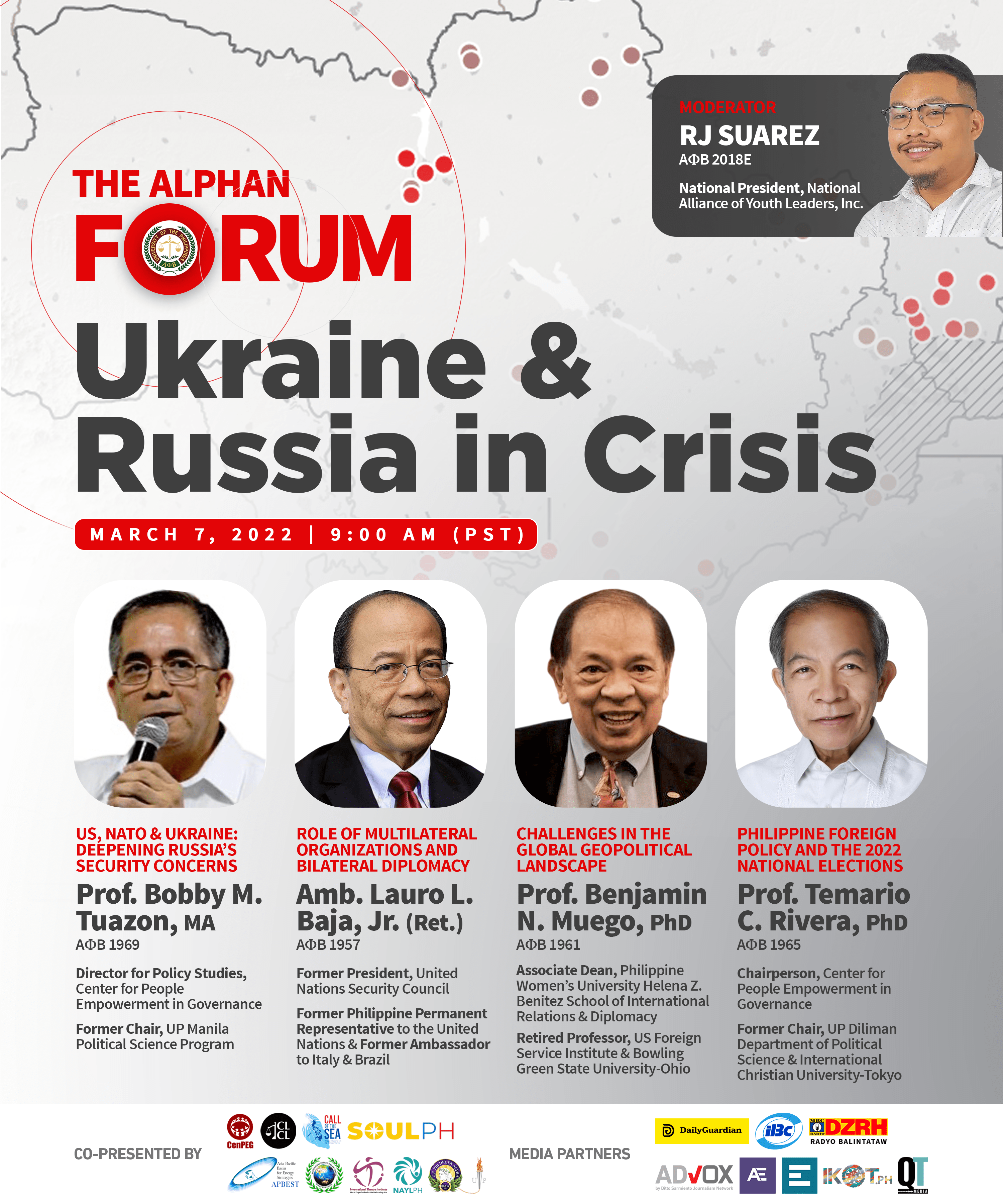 Read more about the article Sigalot sa Silangang Europa: Pagsisiwalat sa hidwaang Ukraine at Russia, pinangunahan ng The Alphan Forum