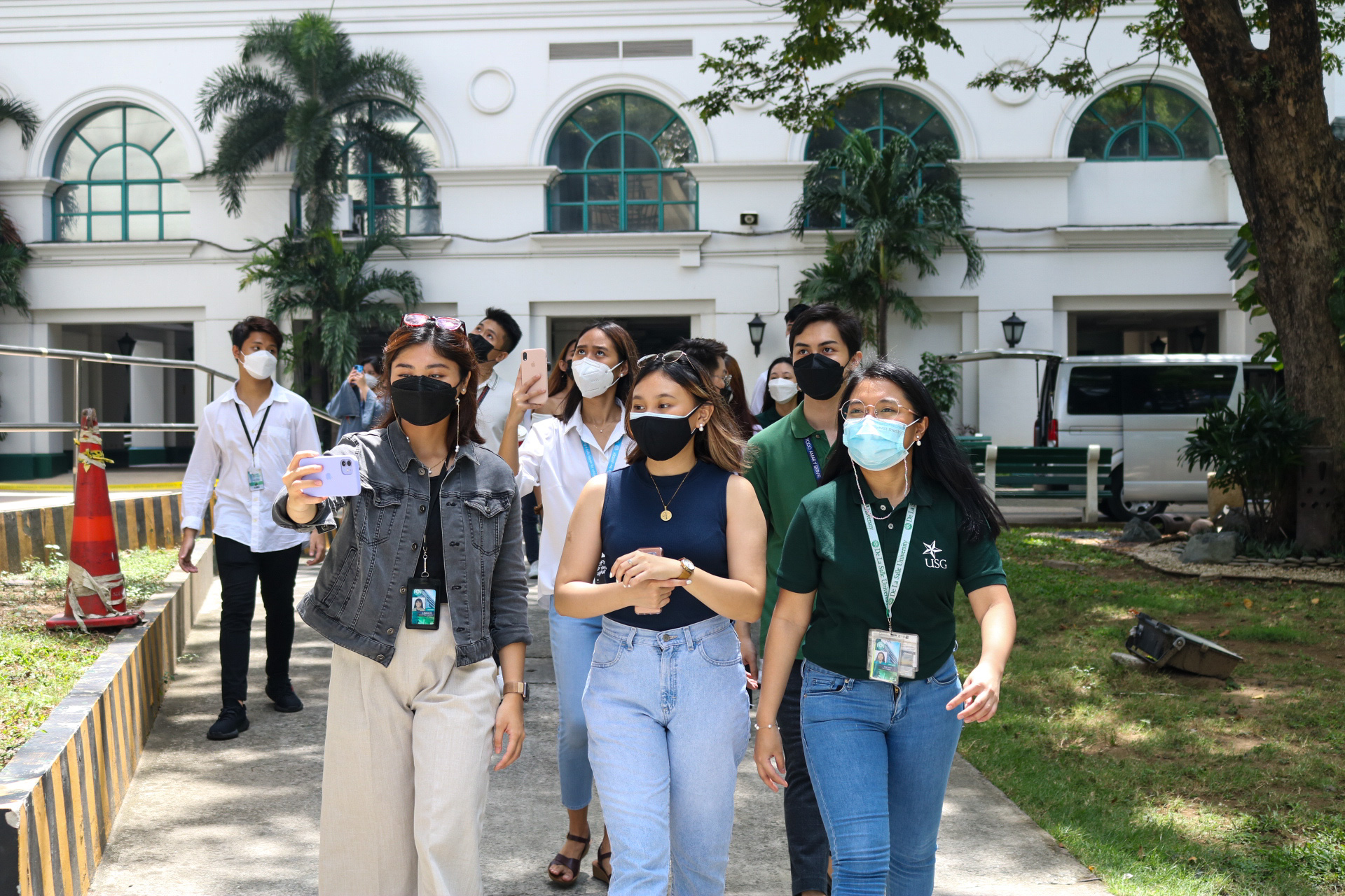 Read more about the article Pagsiyasat sa kalagayan ng kampus bilang paghahanda sa muling pagbubukas ng Pamantasan, isinagawa ng USG