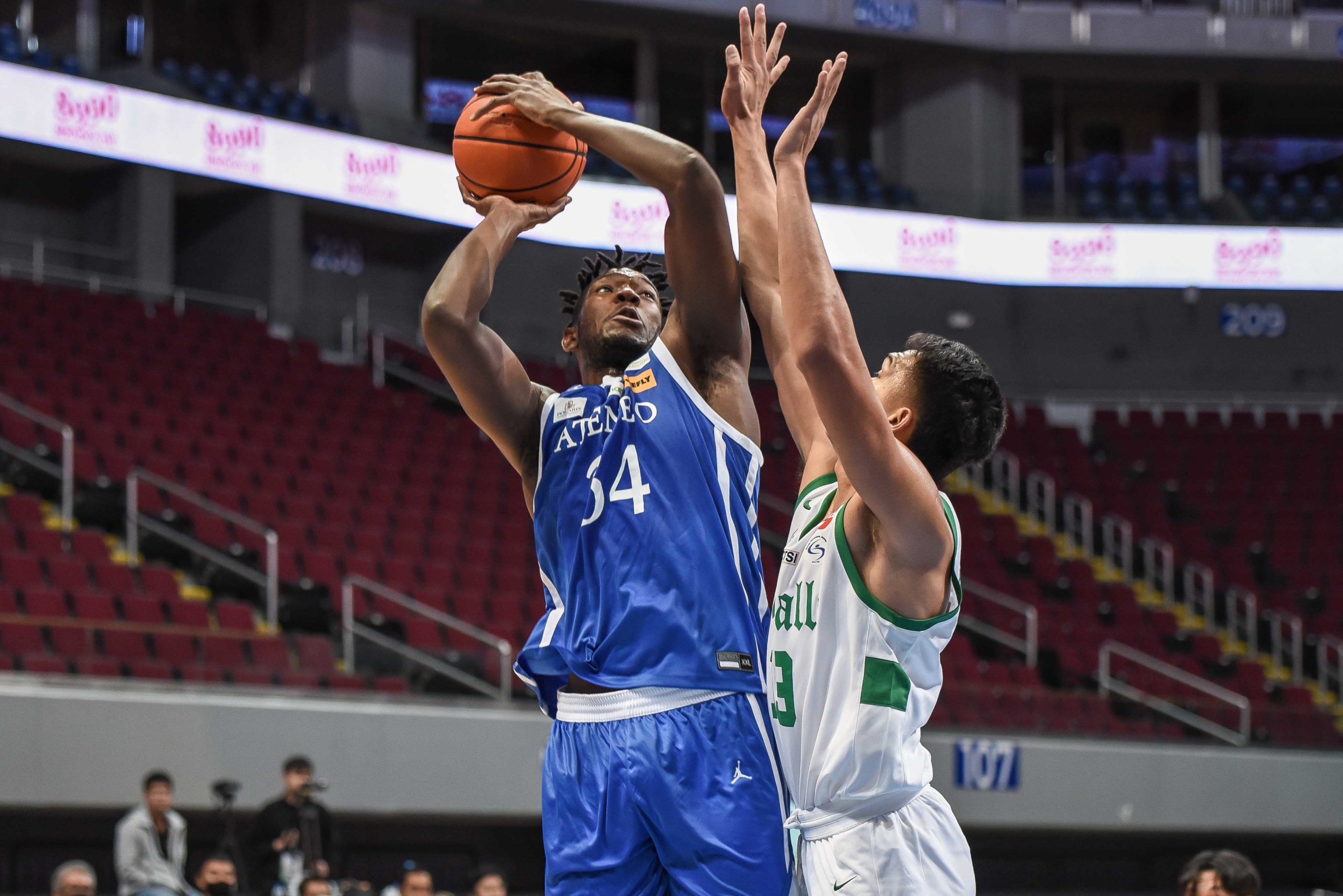 Read more about the article Bakbakan ng magkaribal: DLSU Green Archers, bigong makaalpas sa mga kamay ng ADMU Blue Eagles