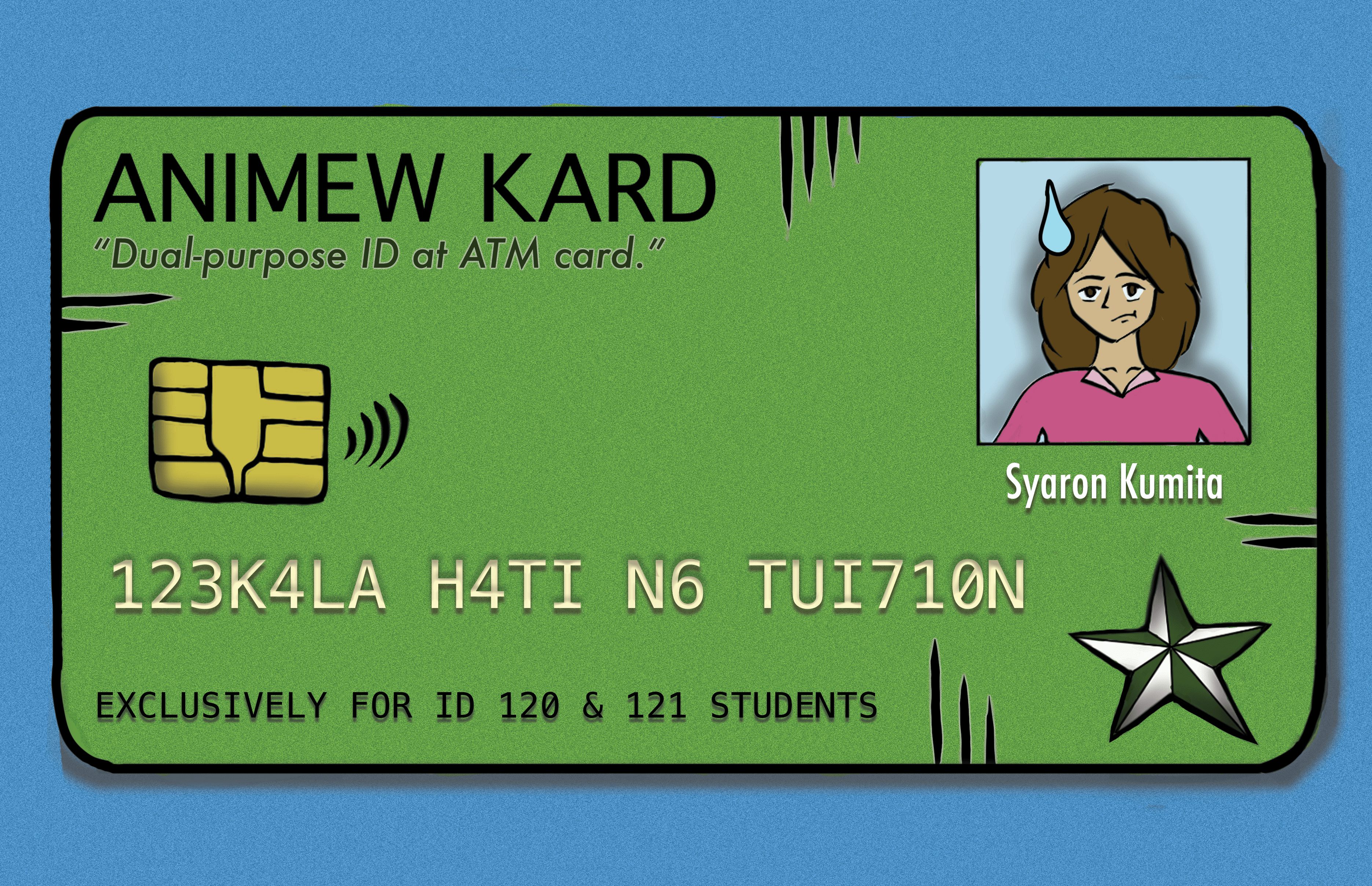 Read more about the article [SPOOF] Dual purpose na ID at ATM card, ipamimigay ng Pamantasan bilang belated welcoming gift para sa ID 120 at ID 121