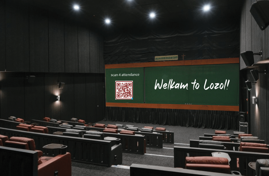 [SPOOF] Aral at Aliw: Mala-sinehang Flex Classrooms, mararanasan na ng pamayanang Lasalyano sa Face-to-Face Classes