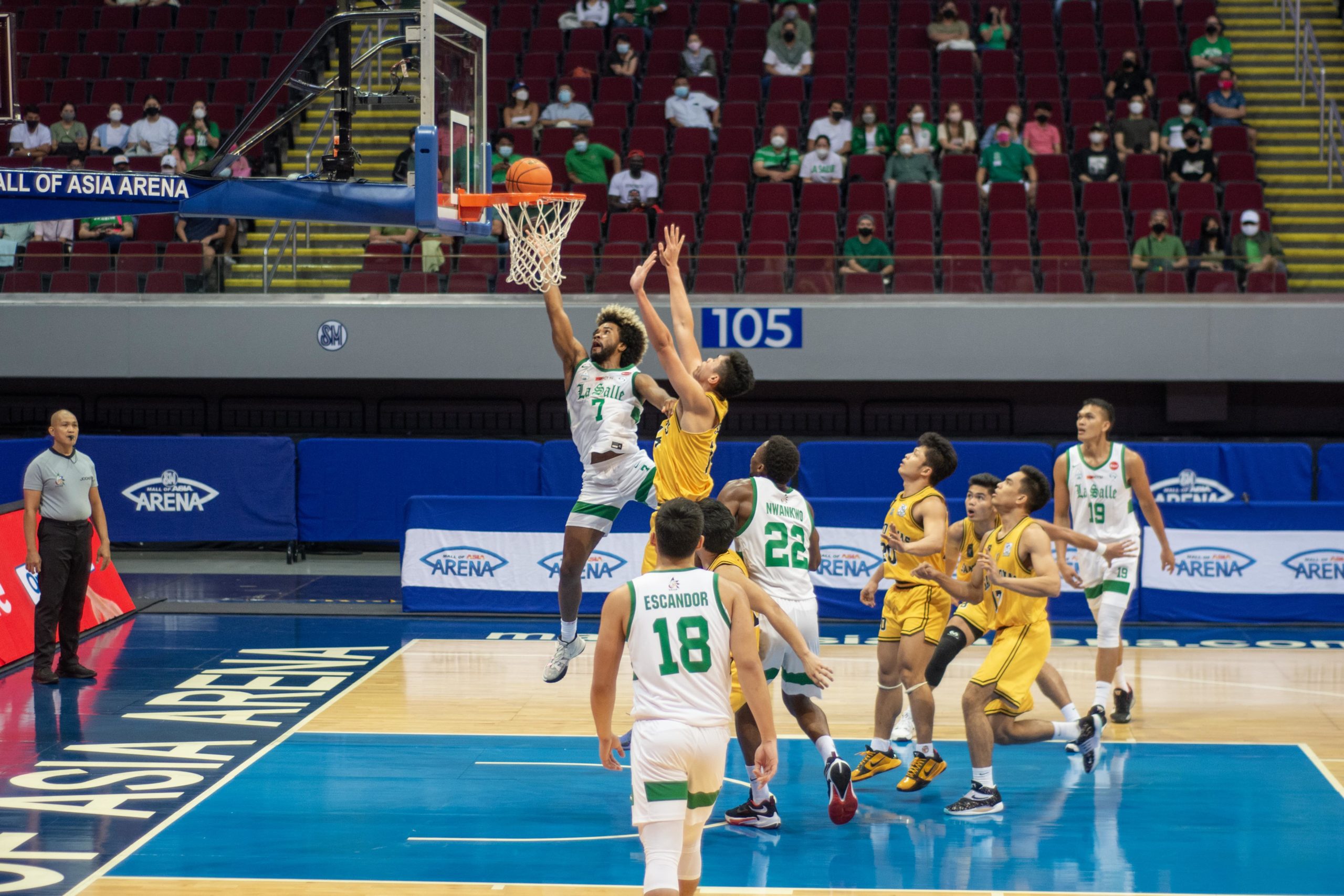 Alab ng mga alas: DLSU Green Archers, kinadena ang mababangis na UST Growling Tigers!