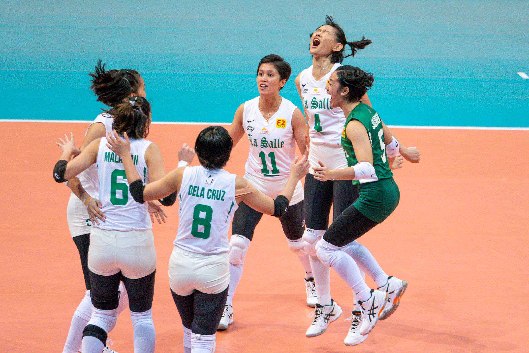 Pagbabalik sa Finals: DLSU Lady Spikers, tinuldukan ang paglipad ng ADMU Blue Eagles sa Final Four!