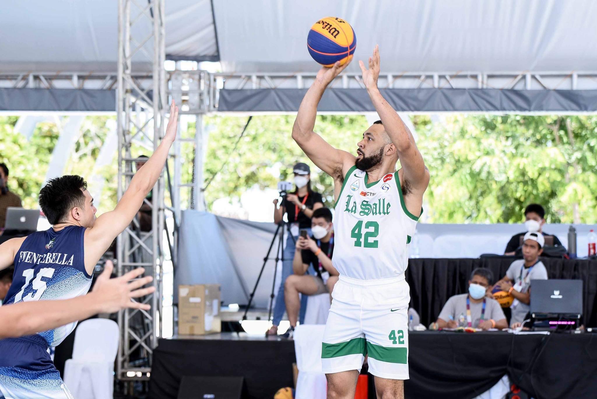 Read more about the article DLSU Green Archers, lumagablab sa unang araw ng UAAP Season 84 3×3 Men’s Basketball Tournament!