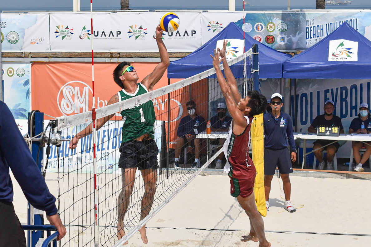 Read more about the article Masilakbong pagtatapos: DLSU Green Spikers, sinelyuhan ang tansong medalya sa UAAP Season 84 Beach Volleyball Tournament!