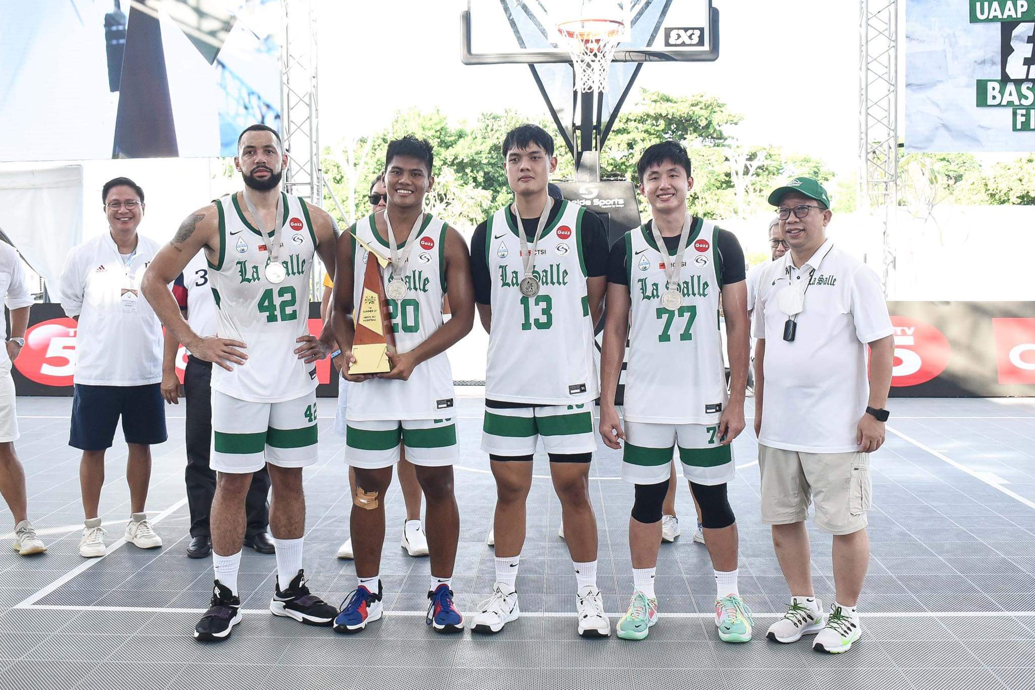 Read more about the article Parehong panimula, parehong resulta: DLSU Green Archers, nakamit ang pilak na medalya sa UAAP Season 84 3×3 Men’s Basketball!