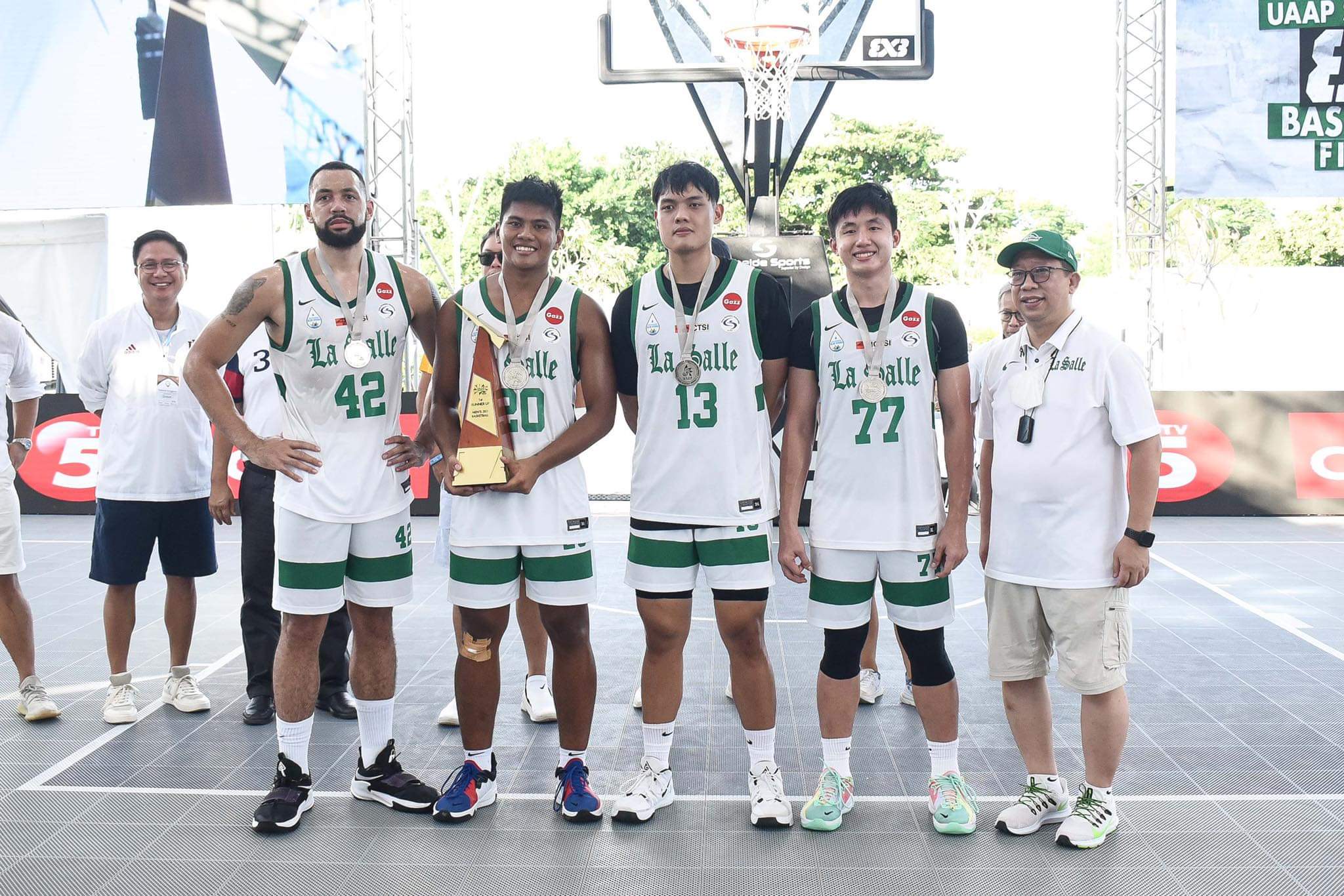 Parehong panimula, parehong resulta: DLSU Green Archers, nakamit ang pilak na medalya sa UAAP Season 84 3×3 Men’s Basketball!