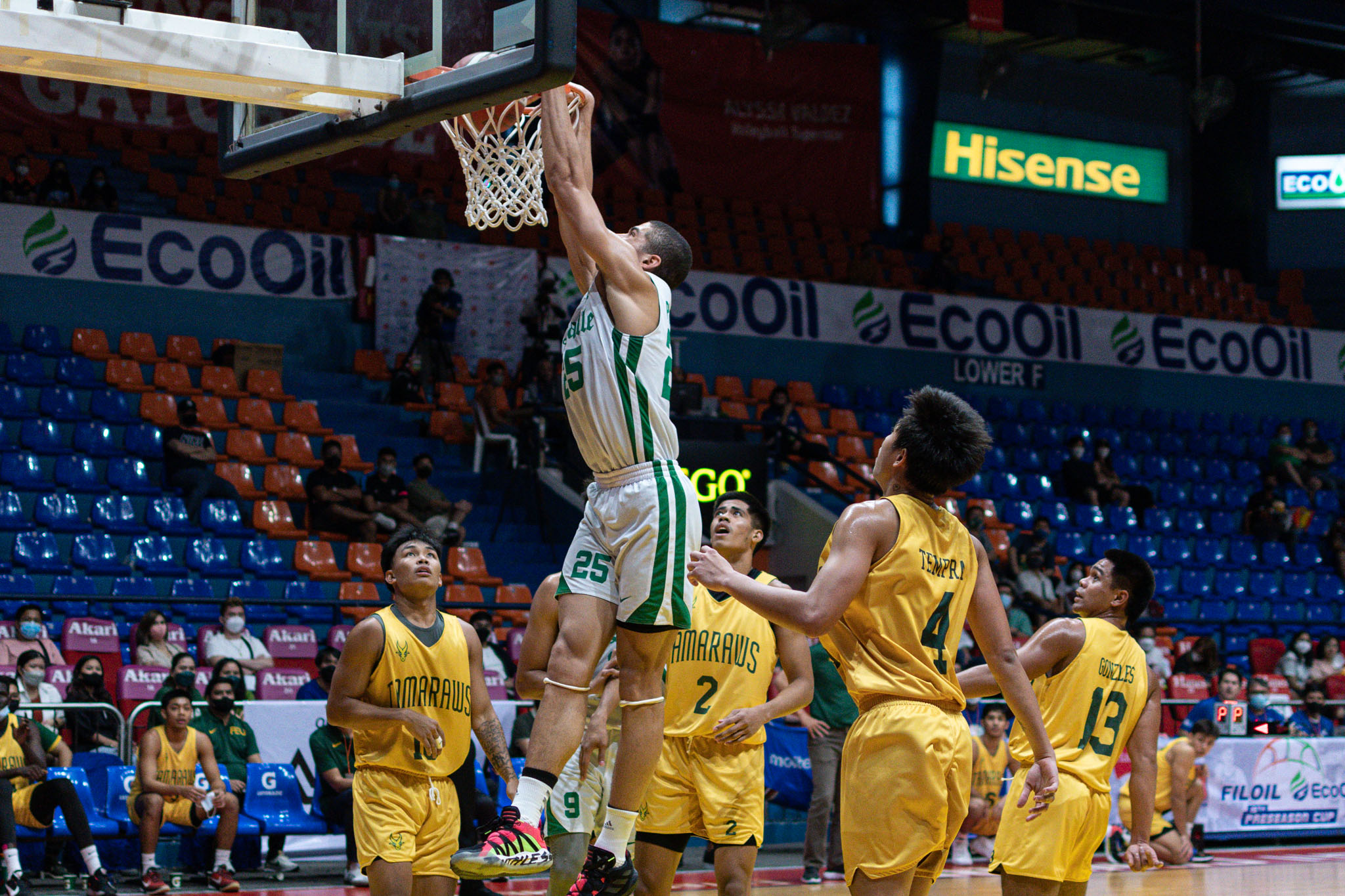 Filoil EcoOil Preseason Cup: DLSU Green Archers, pinayuko ang FEU Tamaraws