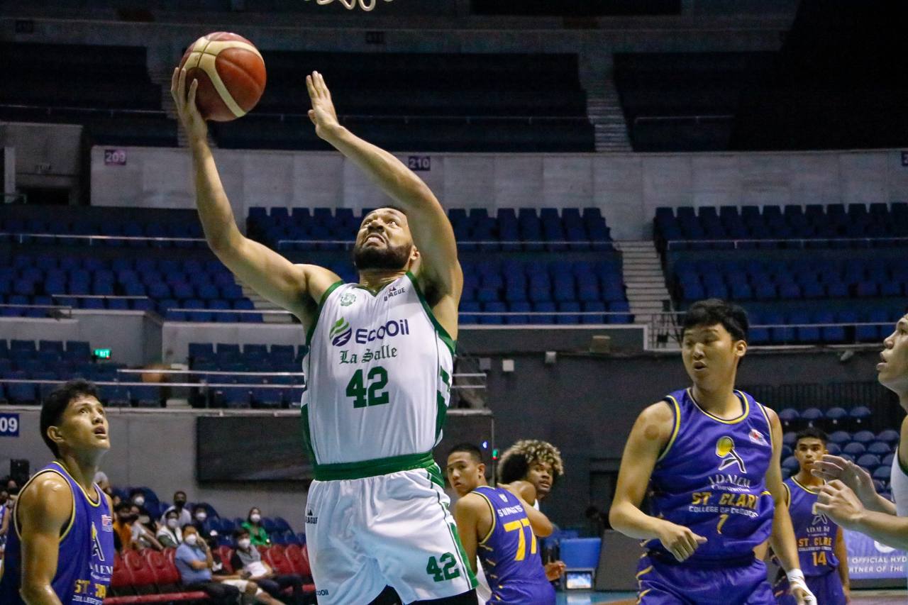 Read more about the article DLSU Green Archers, natalisod kontra St. Clare sa ikalawang laban sa PBA D-League Aspirants’ Cup 2022 semifinals