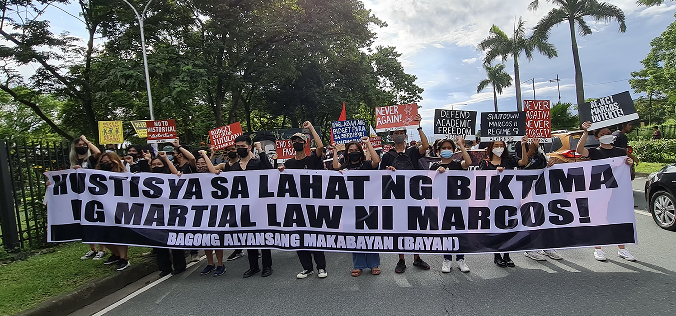 Read more about the article NEVER AGAIN: Ika-50 anibersaryo ng Martial Law, sinariwa sa ilalim ng panibagong rehimeng Marcos