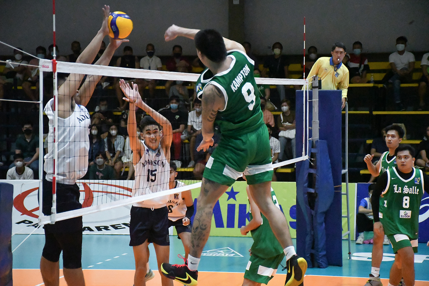 Read more about the article Green Spikers, waging asintahin ang pakpak ng Soaring Falcons!