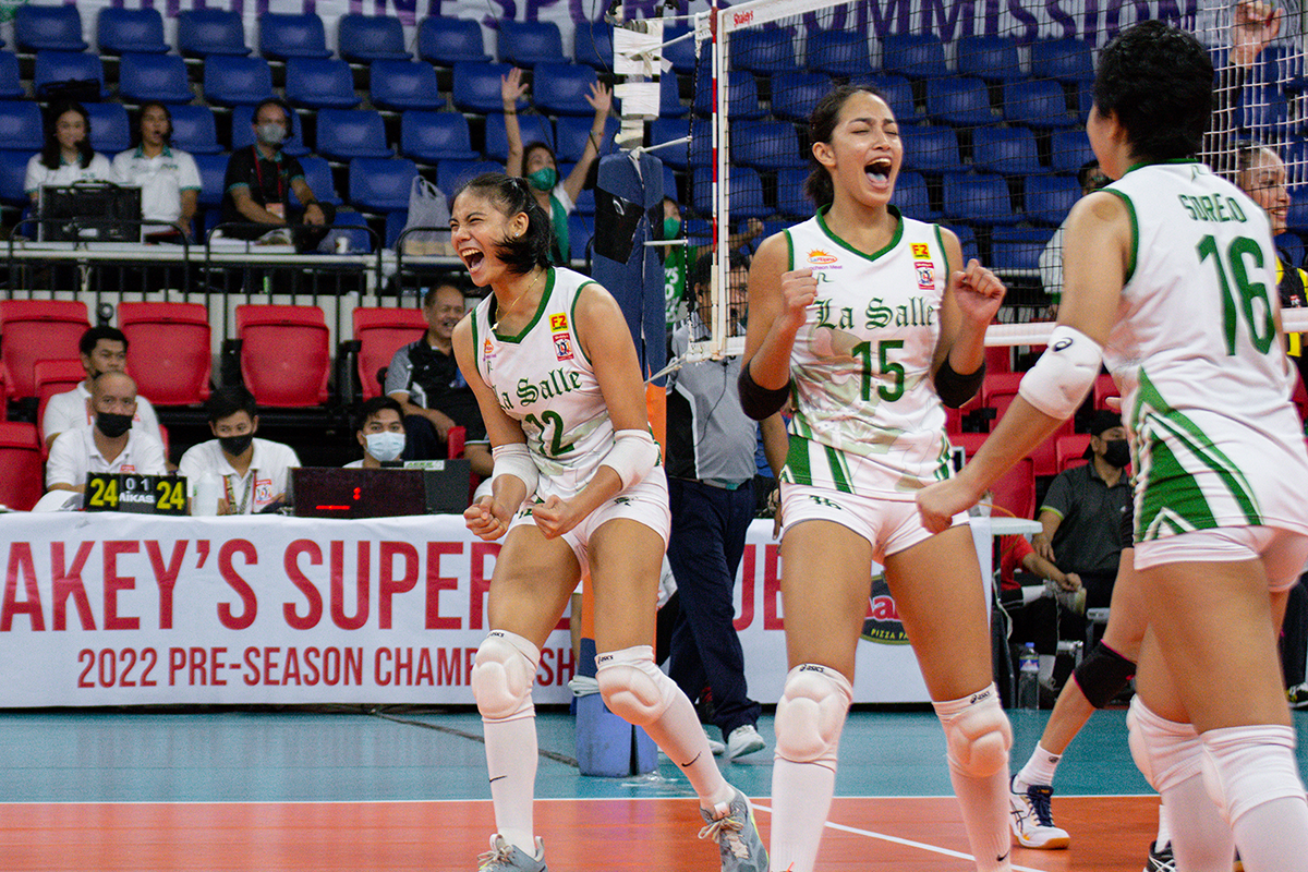 Read more about the article Lady Spikers, nanaig sa sagupaan kontra Golden Tigresses sa Shakey’s Super League!