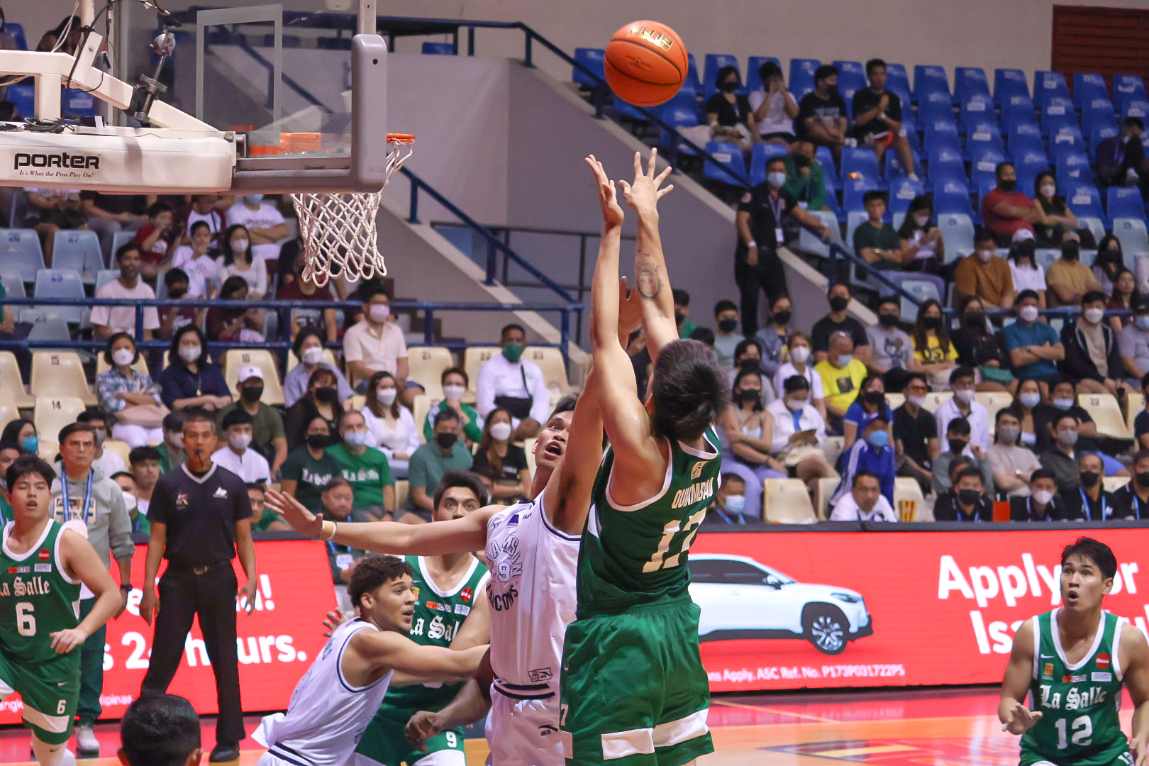 Read more about the article Green Archers, bigong galusan ang pakpak ng Soaring Falcons!