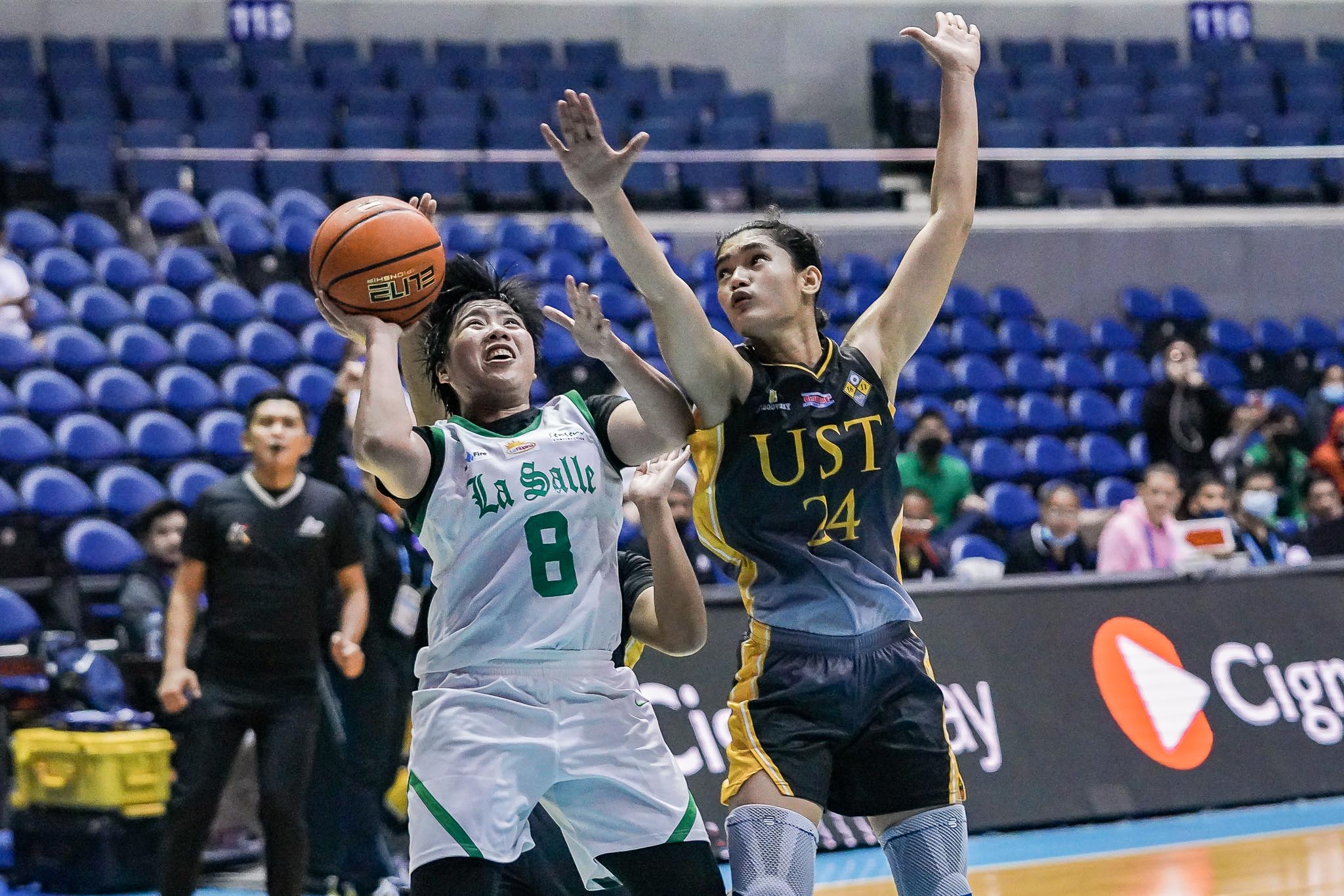 Read more about the article Palasap ng upset loss: Lady Archers, iginapos ang mababangis na Growling Tigresses!