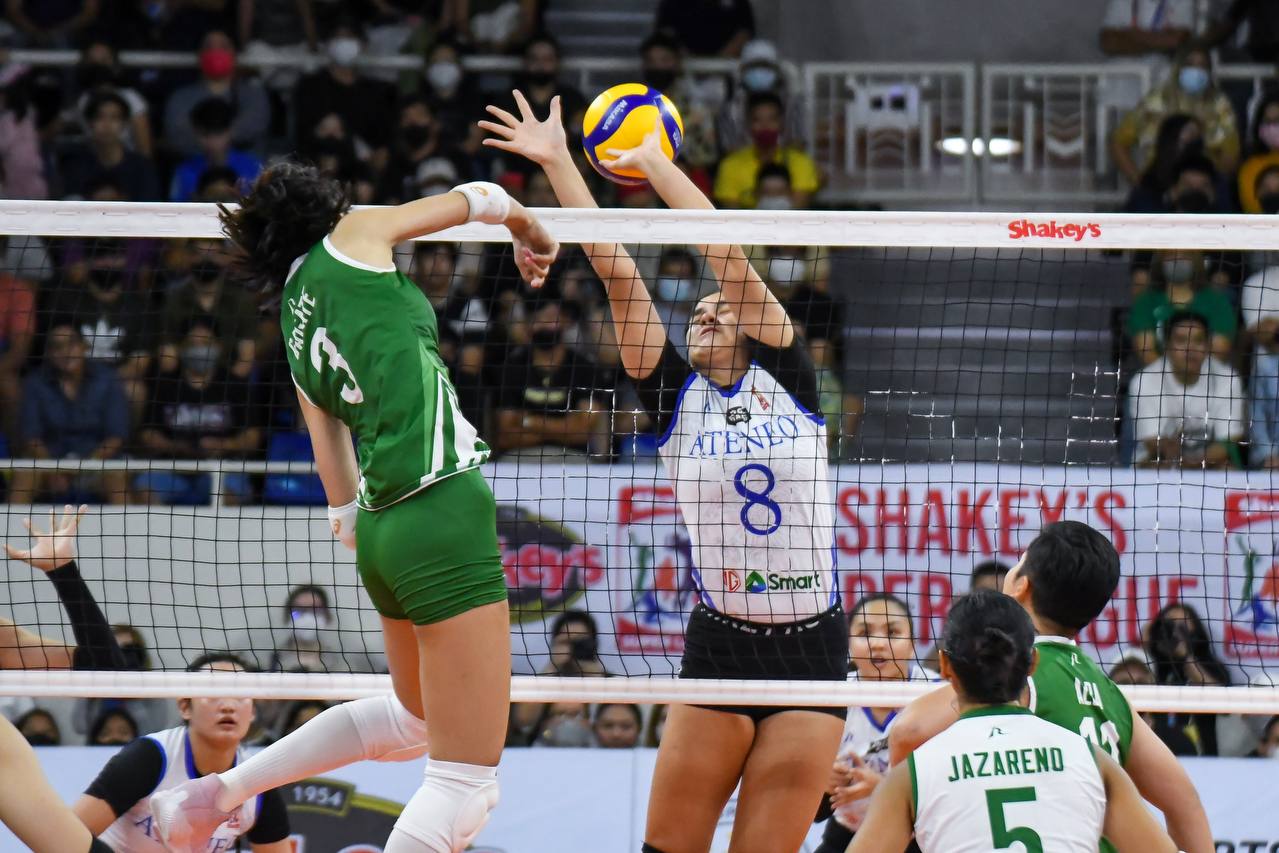 Read more about the article Sagupaan ng magkaribal: Lady Spikers, waging makaabante sa semifinals ng Shakey’s Super League!