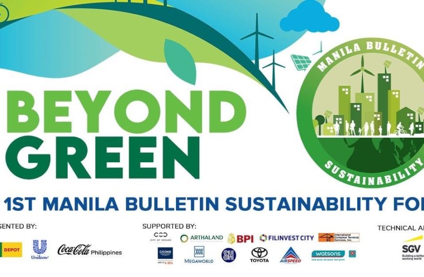 Beyond Green: Usaping sustainable development tungo sa luntiang lipunan, pinangunahan ng Manila Bulletin