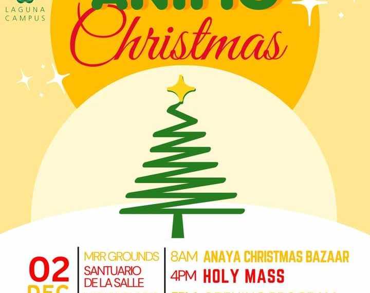Pinapusyaw ng pandemya: Animo Christmas Tree, pinakislap muli sa Laguna Campus