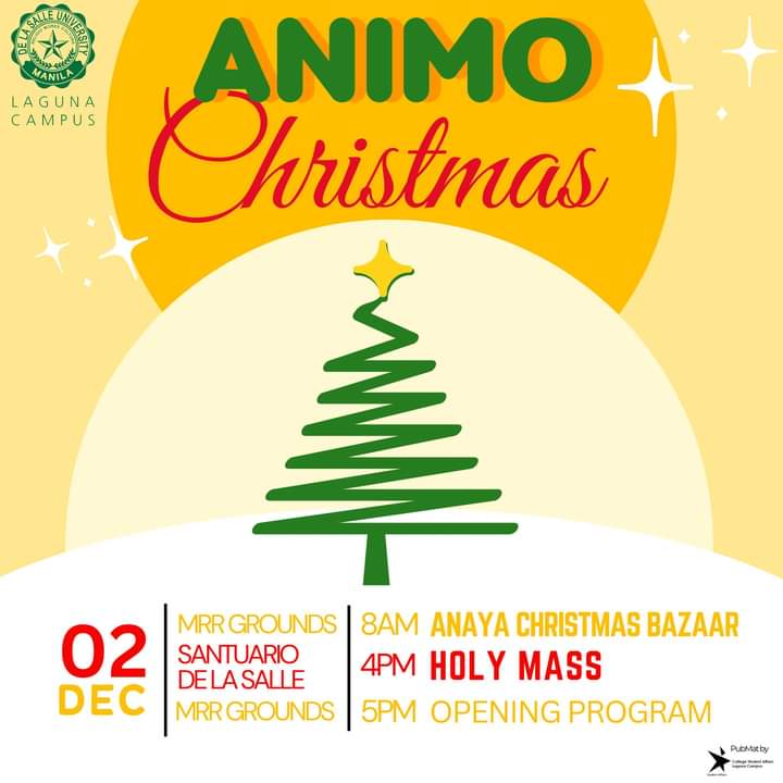 Read more about the article Pinapusyaw ng pandemya: Animo Christmas Tree, pinakislap muli sa Laguna Campus
