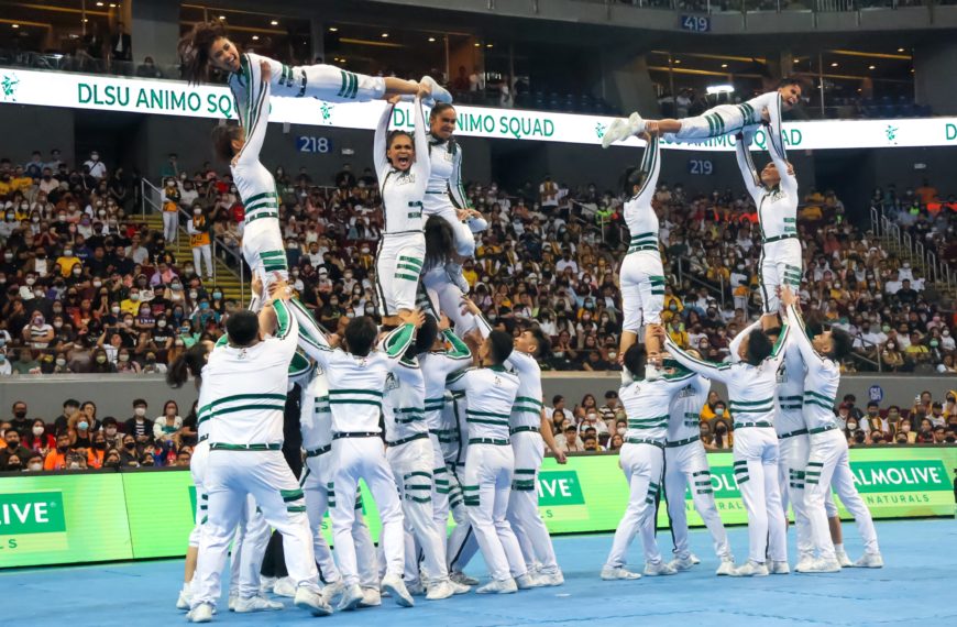 #AllForDLSyoU: Janet Jackson-inspired DLSU Animo Squad, nagningning sa pag-indak sa UAAP S85 Cheerdance Competition!