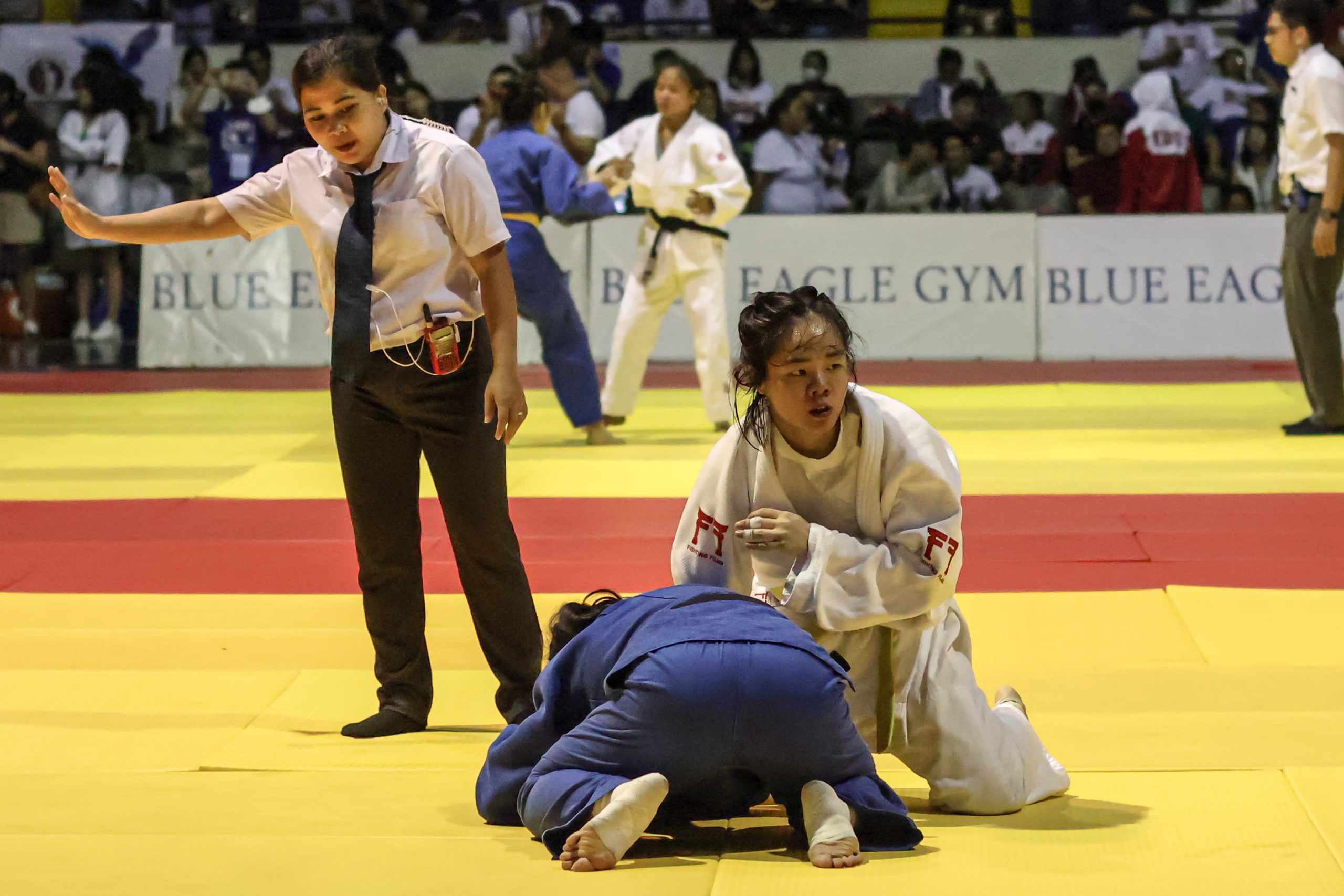 Read more about the article Green at Lady Judokas, umarangkada sa huling araw ng UAAP Season 85 Judo Championships!