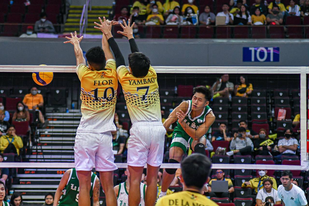 Read more about the article Green Spikers, kinapos matapos ang sagupaan kontra Tiger Spikers