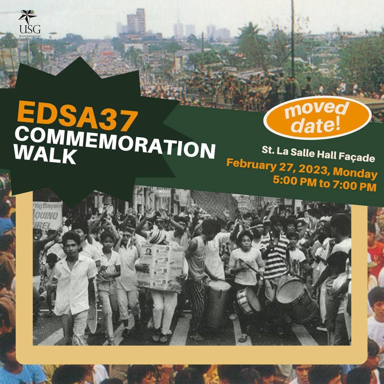 Titindig at lalaban: EDSA Commemorative Walk, pinukaw ang diwang makabayan ng pamayanang Lasalyano