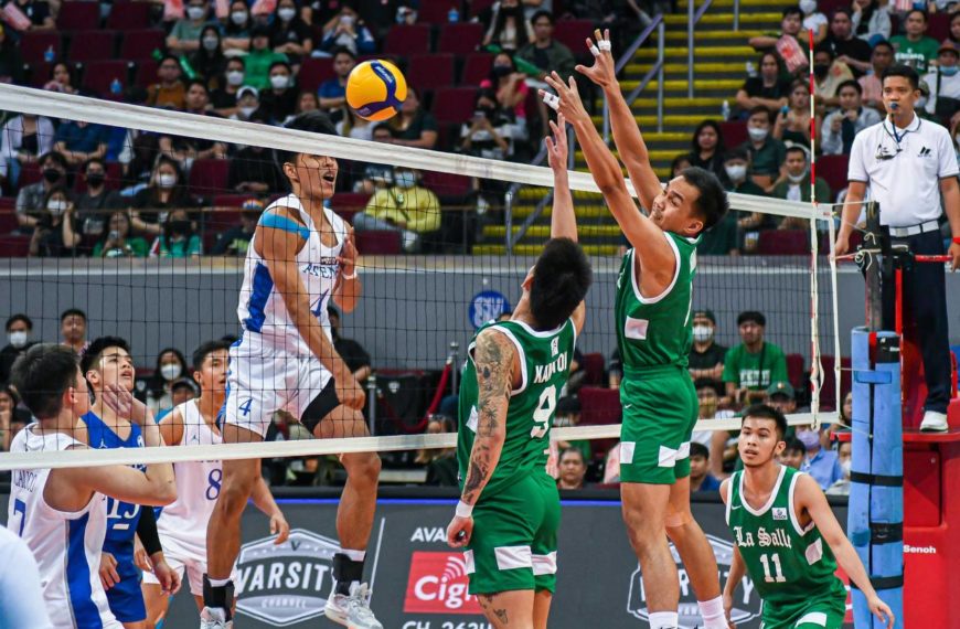 #AnimaLaSalle: DLSU Green Spikers, dinismaya ang ADMU Blue Eagles