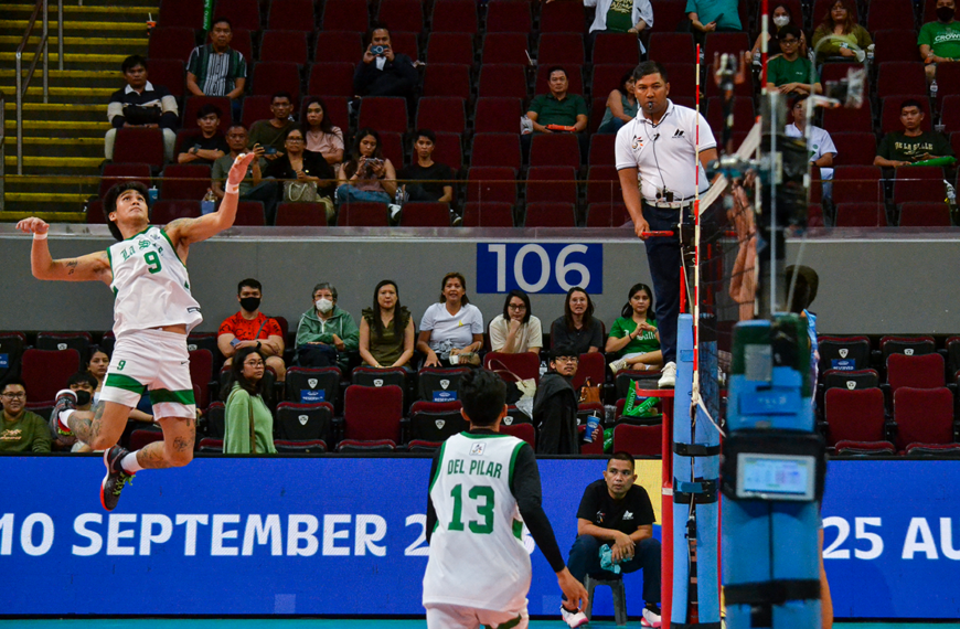 Solidong panimula at panapos: Green Spikers, dinomina muli ang puwersa ng Soaring Falcons!