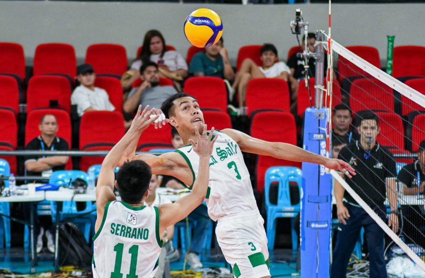 Green Spikers, pinosasan ang mga galamay ng Fighting Maroons!