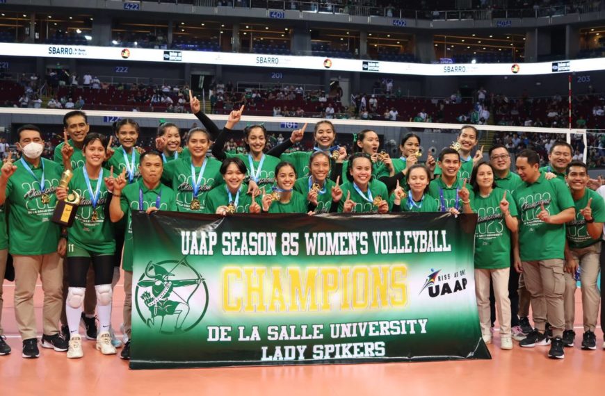 TAFTos ang laban: Lady Spikers, nasungkit ang kampeonato sa UAAP Season 85!