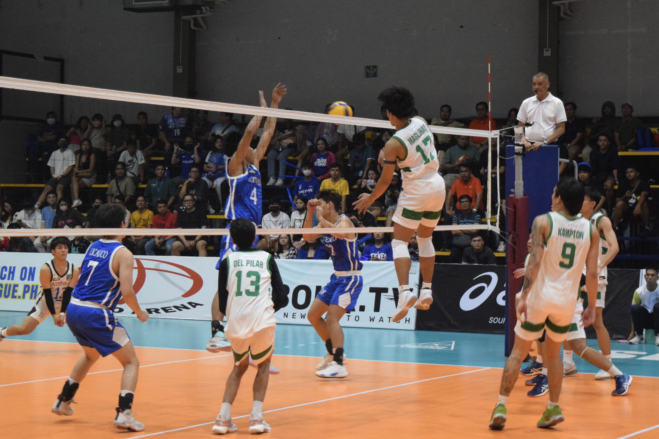 Read more about the article Hagupit ng higanti: Green Spikers, inasinta ang pagbulusok ng Blue Eagles