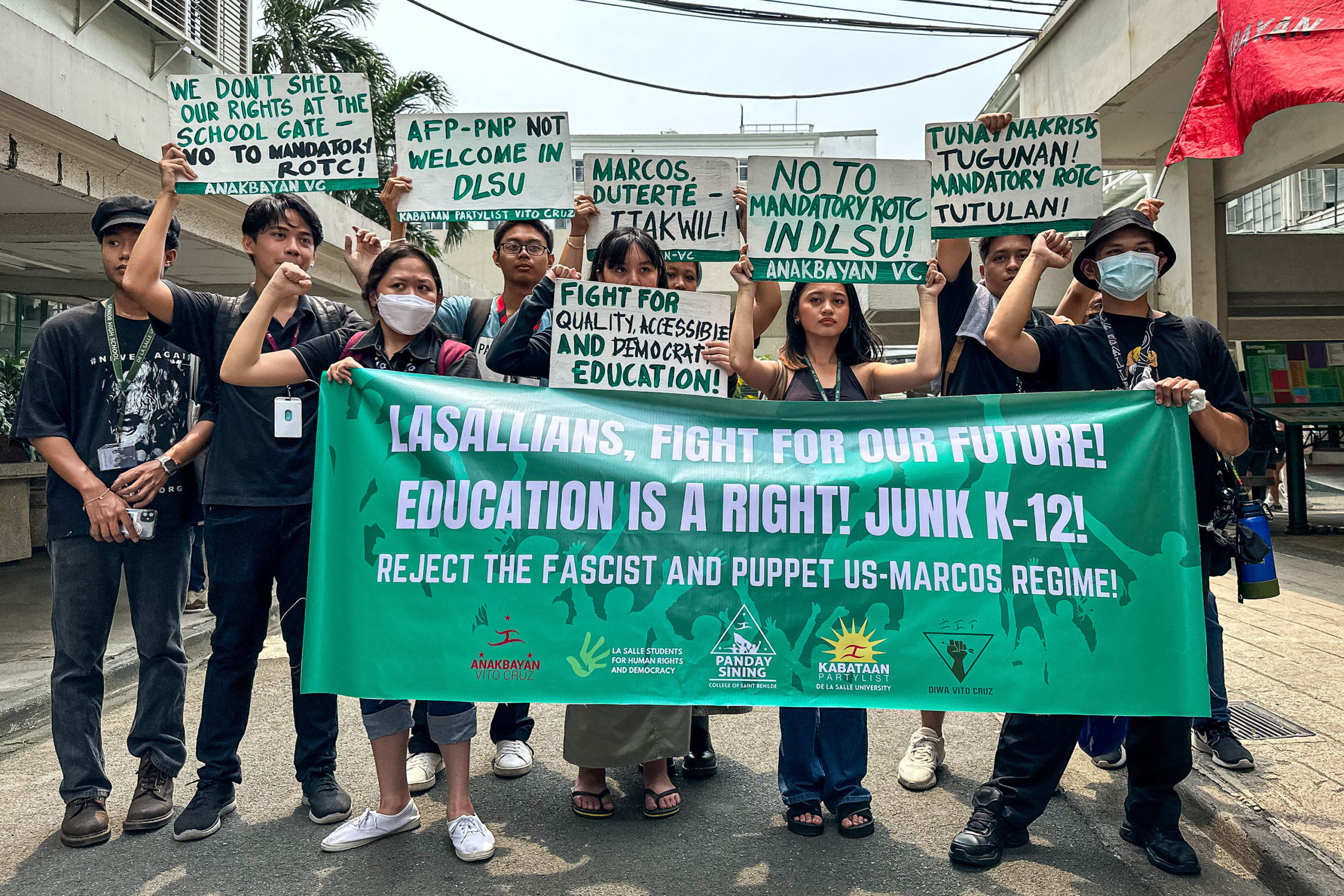 Pagmulat sa bangungot ng nakaraan: Kilos-protesta, ikinasa sa DLSU bilang paggunita sa ika-51 na anibersaryo ng Batas Militar