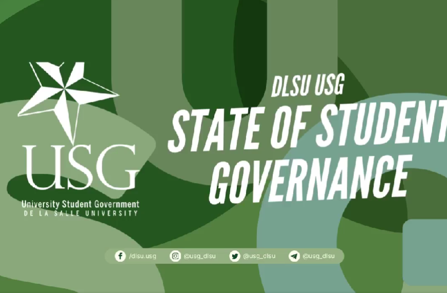 USG President Brotonel, ibinida ang mga naisakatuparang proyekto sa State of Student Governance