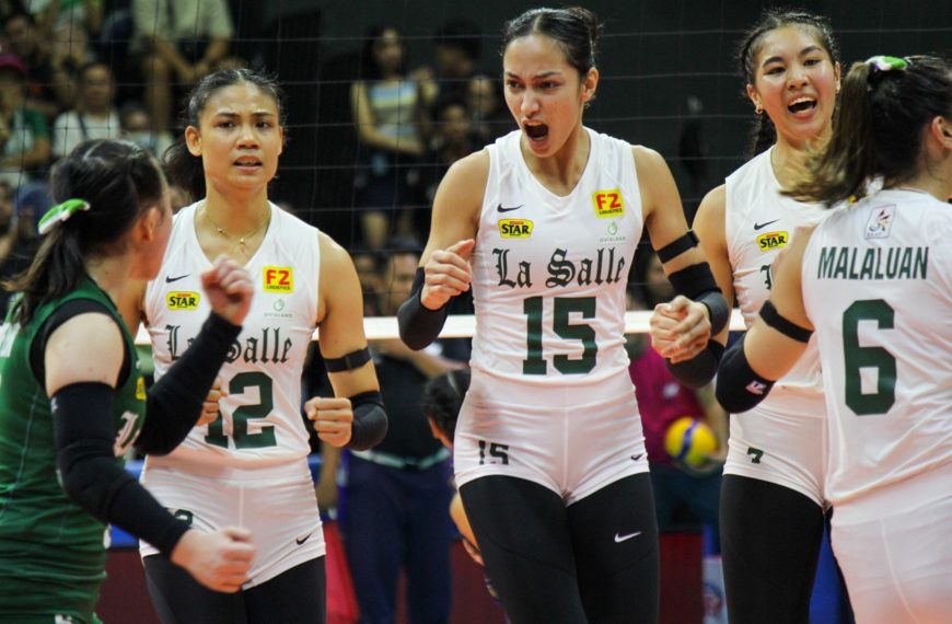 Lady Spikers, nakaligtas sa patibong ng Lady Bulldogs