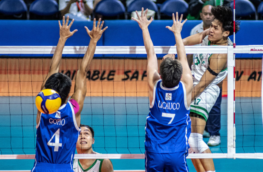 Green Spikers, nilusob ang kampo ng Blue Eagles