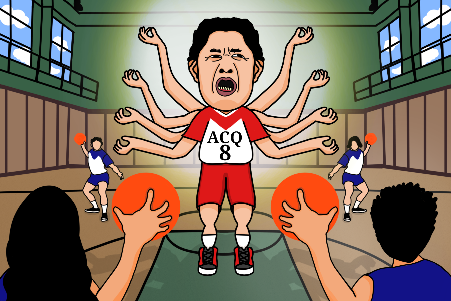 [SPOOF] #SonOfGawk: Kapitan Quibs, patuloy ang pag-arangkada sa Liga ng Dodgeball