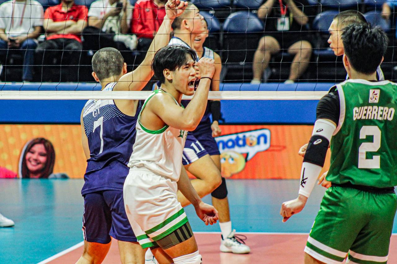 Read more about the article FOUR the Win: Green Spikers, tinigpas ang bagwis ng Soaring Falcons