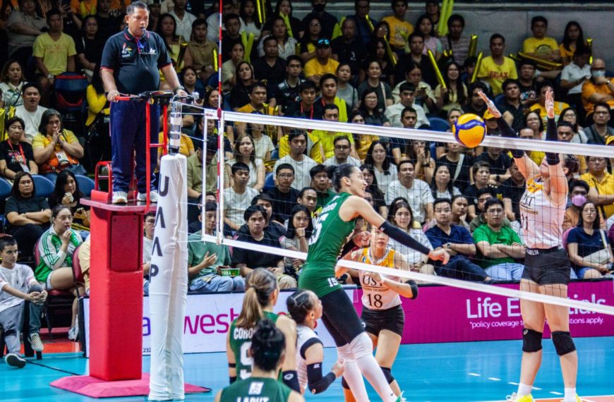 Lady Spikers, kumupas ang dilaab kontra sa pangil ng Golden Tigresses