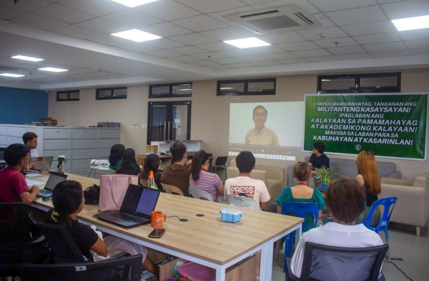 Pwersa ng panulat: Mga estudyanteng mamamahayag, nakiisa sa mga manggagawang Pilipino para sa World Press Freedom Day 
